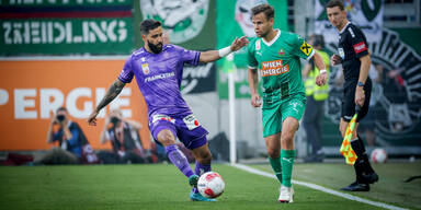 2:1 – Rapid stürmt im Thriller-Derby an Tabellenspitze