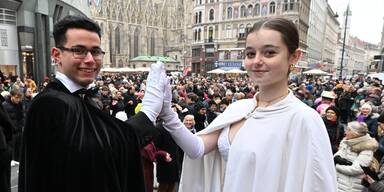 Tanz-Spektakel: Wien begrüßt den Fasching mit viel Schwung