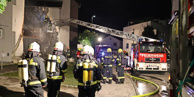 Brand Kichdorf an der Krems