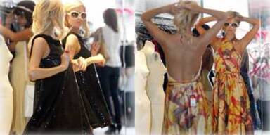 Paris Hilton im Shopping-Fieber