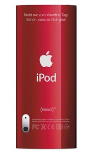 2 Zum Valentinstag - iPod mit Gravur