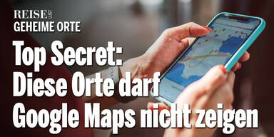 Top Secret: Diese Orte darf Google Maps nicht zeigen