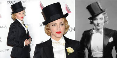 Madonna kopiert Marlene Dietrich