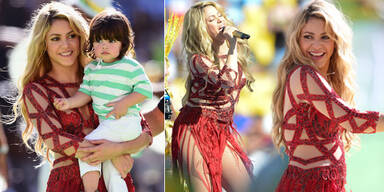 Shakira, ist das etwa ein Babybäuchlein?