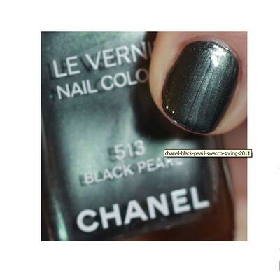 Chanel -Nagellack '513 Black Pearl'