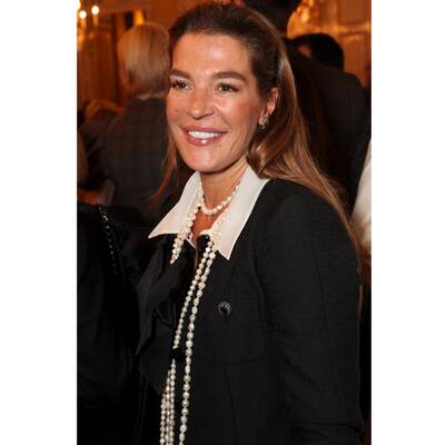 Elegant in Chanel: Fiona Swarovski 