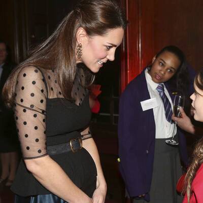 Kate: Da ist der Babybauch!