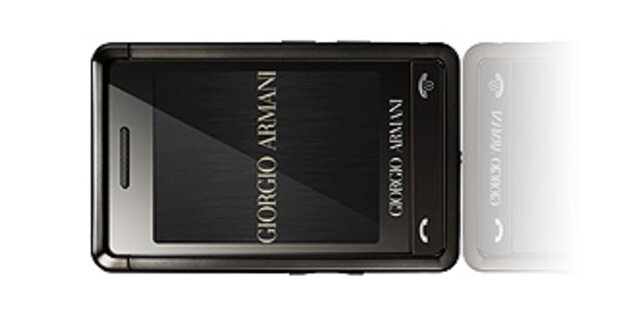 Luxus-Handy von Armani ist da