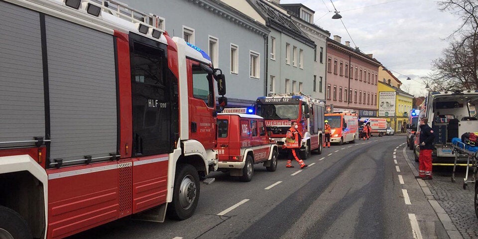 Brand in Wien-Liesing: Hausbewohner evakuiert