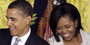 Obama lacht über Klingelton