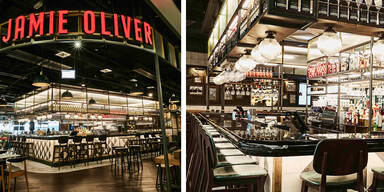 Die neue „Jamie Oliver’s Bar“ am Flughafen Wien