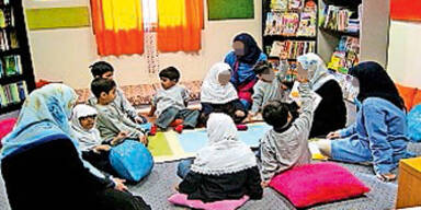 Kindergarten-Muslimischer