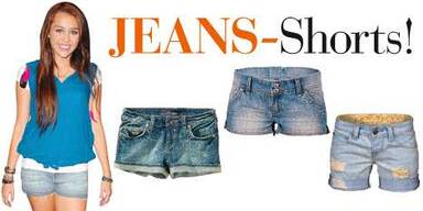 Schnipp, schnapp Jeans-Shorts!