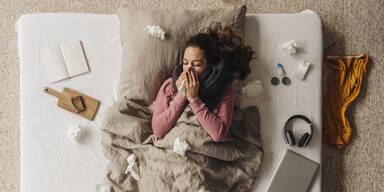 Krank Grippe