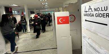 Türkei Wahllokal Österreich