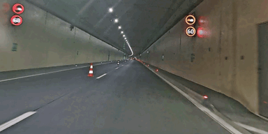 Handy-Navi lotste Radler in Autobahn-Tunnel