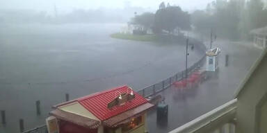 Sturm und Heftiger Regen in Disney World