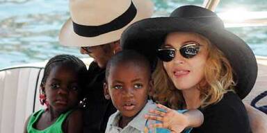 Madonna mit Familie in Italien