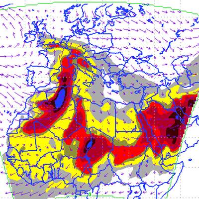 So kommt Sahara-Sand nach Österreich