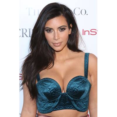 Kim Kardashian im Unterwäsche-Look
