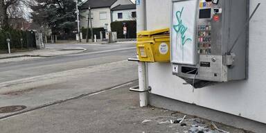 Zigarettenautomat gesprengt