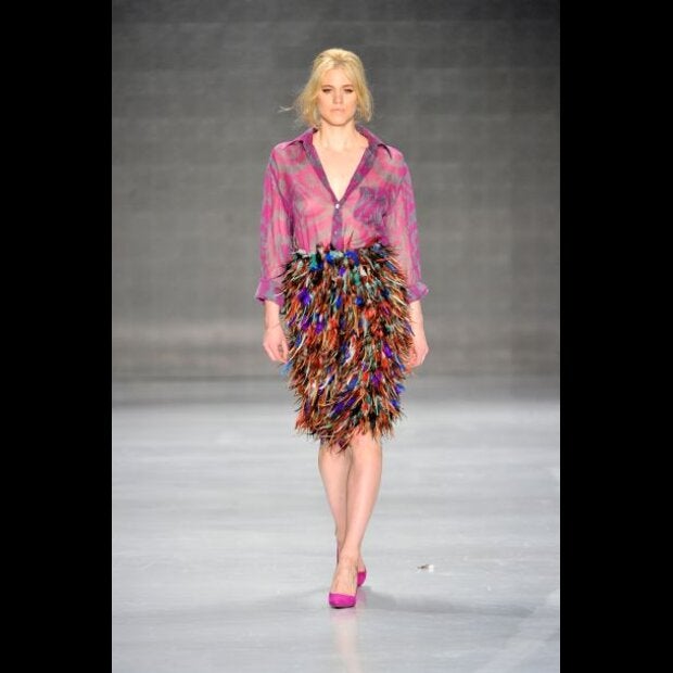 Larissa bei der Fashionweek Istanbul