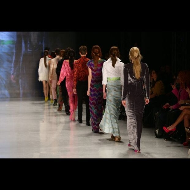 Larissa bei der Fashionweek Istanbul