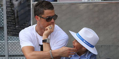 Cristiano Ronaldo & Sohn Cristiano Jr.