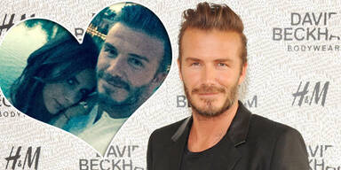 David Beckham: Liebeserklärung auf Instagram
