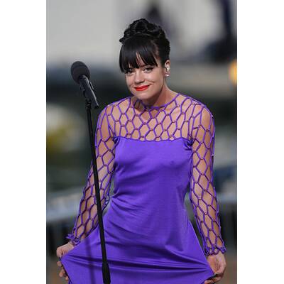 Lily Allen im Proll-Style