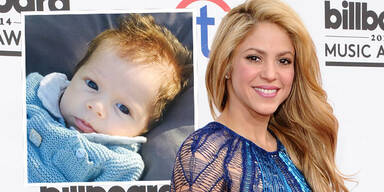 Shakira zeigt Baby Sasha