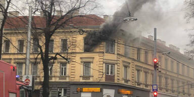 Huglgasse Hütteldorferstraße Brand