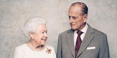 Königin Elizabeth und Prinz Philip haben 71. Hochzeitstag