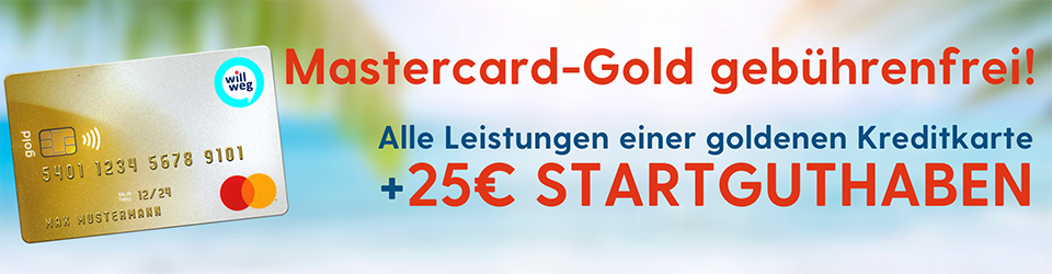MT Mastercard-Gold Startguthaben