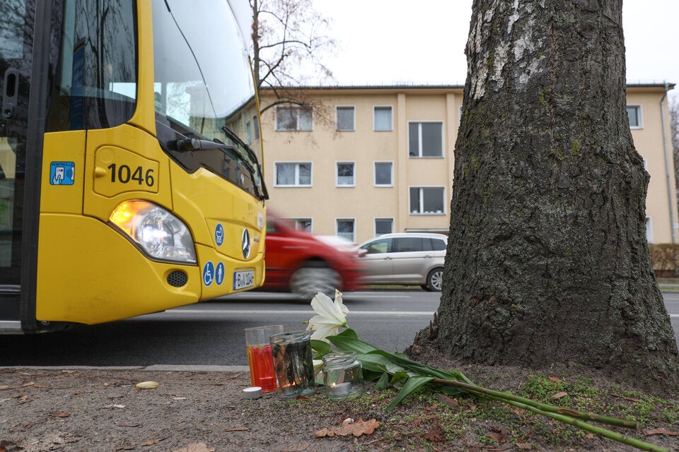 Trauer nach Unfall in Lankwitz