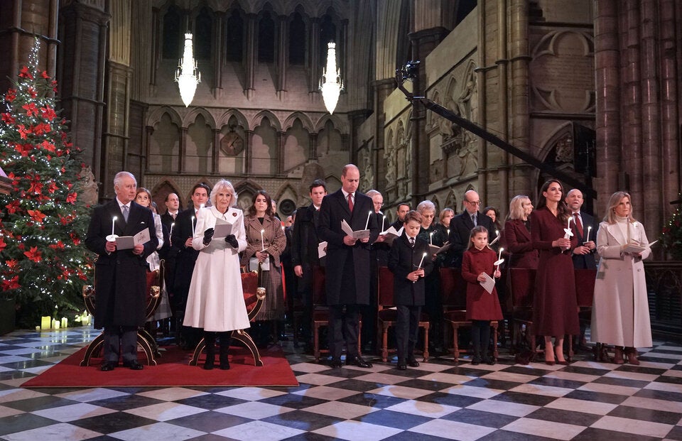 Britische Royals bei Adventskonzert in London