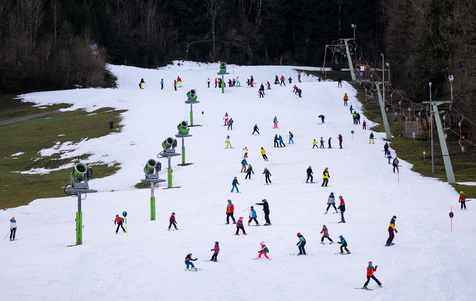 Grüne Skipisten