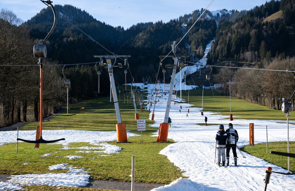 Grüne Skipisten