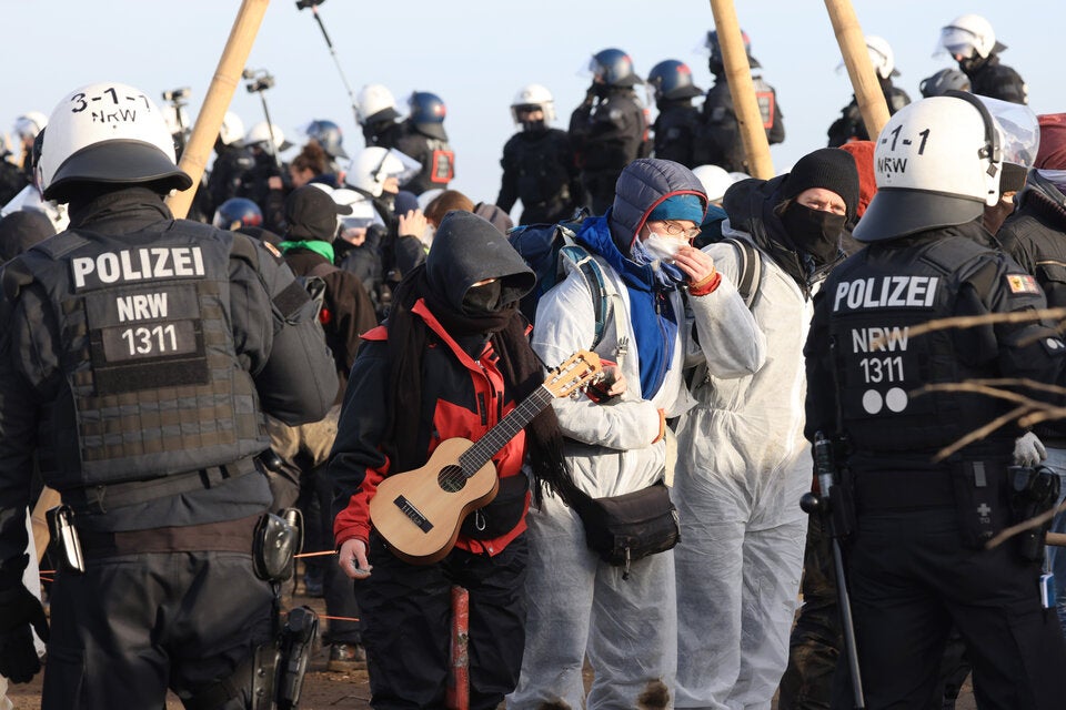 Vor der Räumung von Lützerath