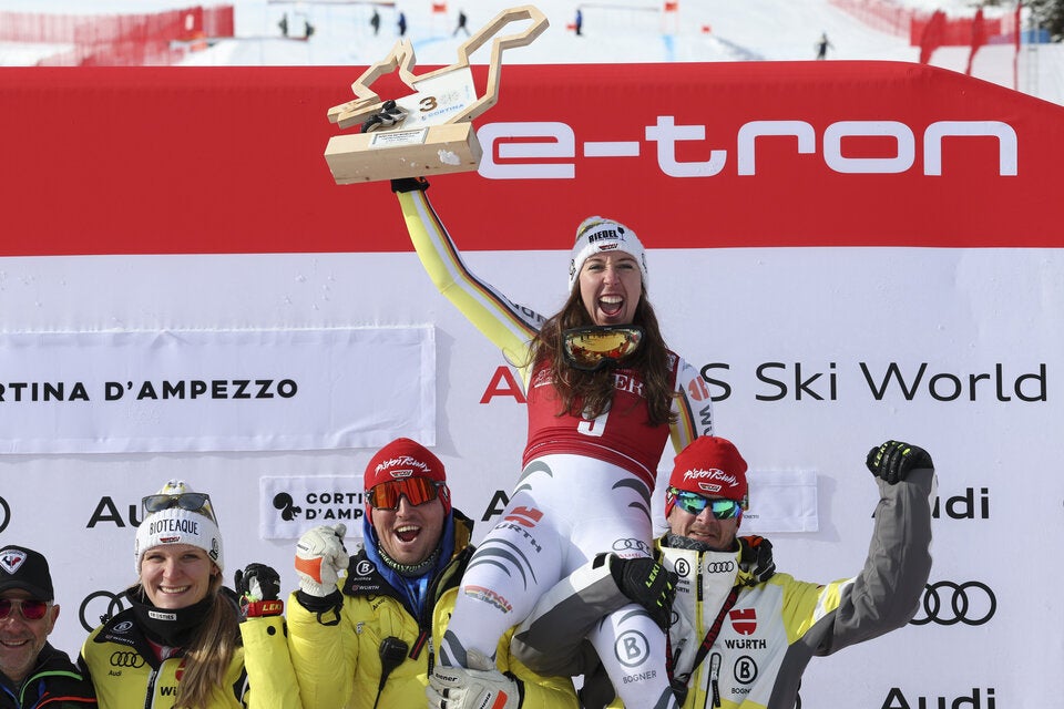 Ski-Weltcup in Cortina D'ampezzo