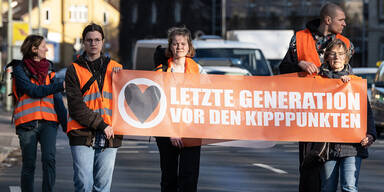 Protestmarsch «Letzte Generation» in Göttingen