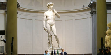 David-Statue von Michelangelo in Florenz