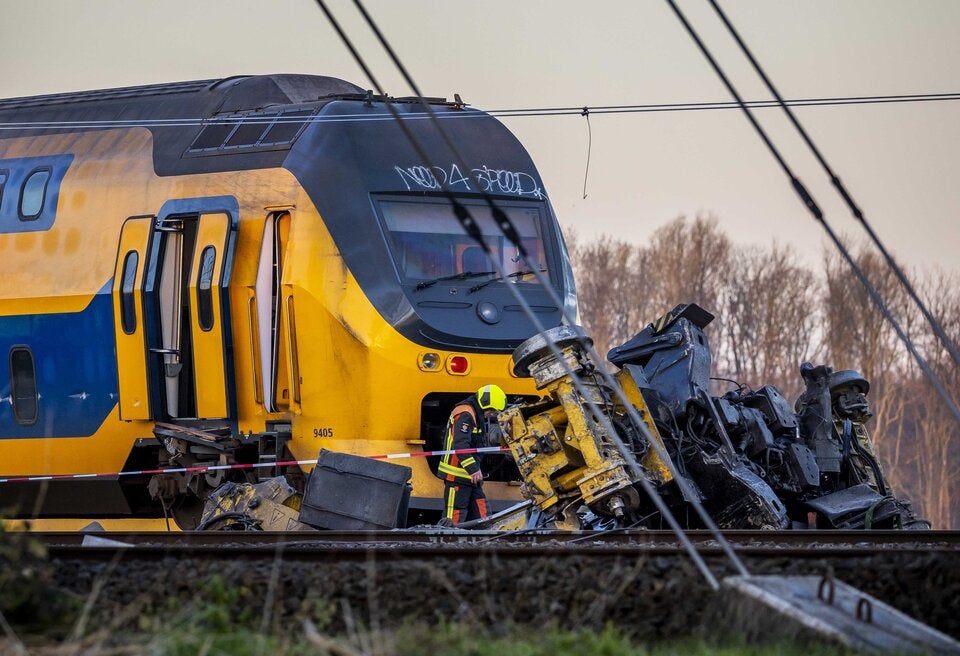 Zugunglück in den Niederlande