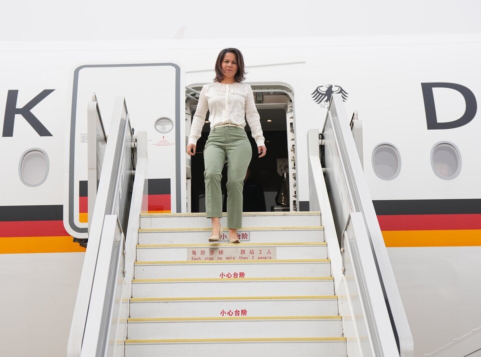 Außenministerin Baerbock besucht China