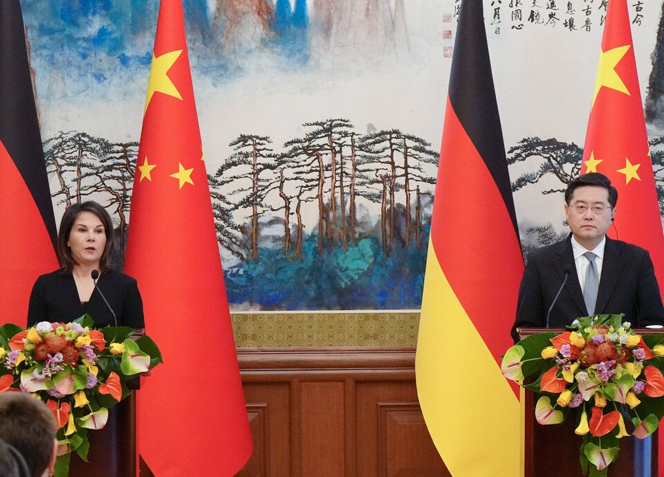 Außenministerin Baerbock besucht China