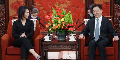 Außenministerin Baerbock besucht China