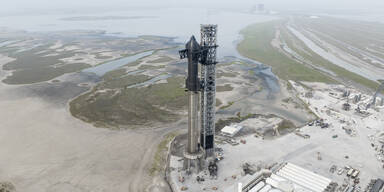 Start von SpaceX Rakete in Texas