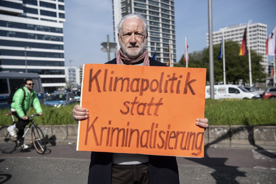 Weitere Proteste der Letzten Generation für Klimaschutz - Berlin