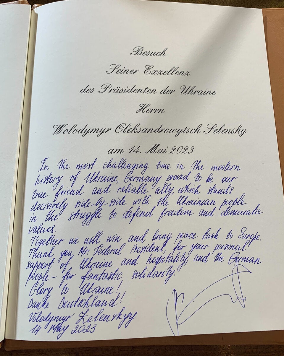 Ukrainischer Präsident Selenskyj in Deutschland