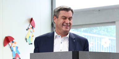 Landtagswahl Bayern -Stimmabgabe Söder